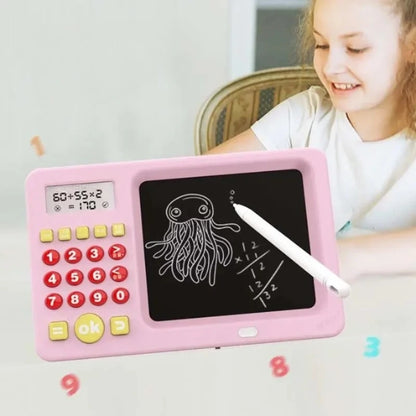 Ardoise Electronique de Calcul rose fille 6 ans 