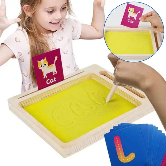 Ardoise Magique avec Sable Montessori cadeau fille 3 ans 