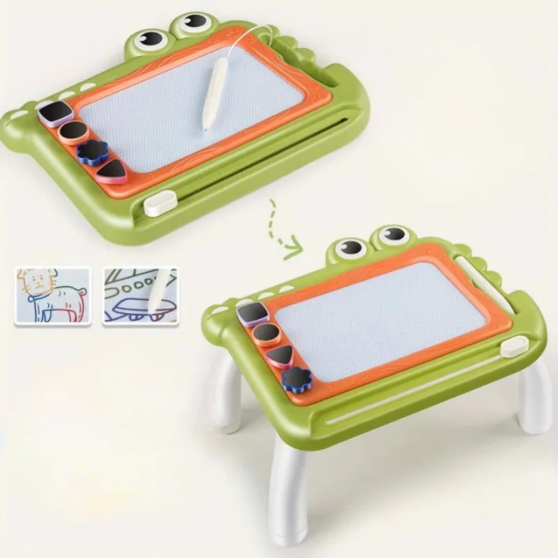 Ardoise-Magique-pour-Bebe-Crocodile-Rigolo-avec-stylet