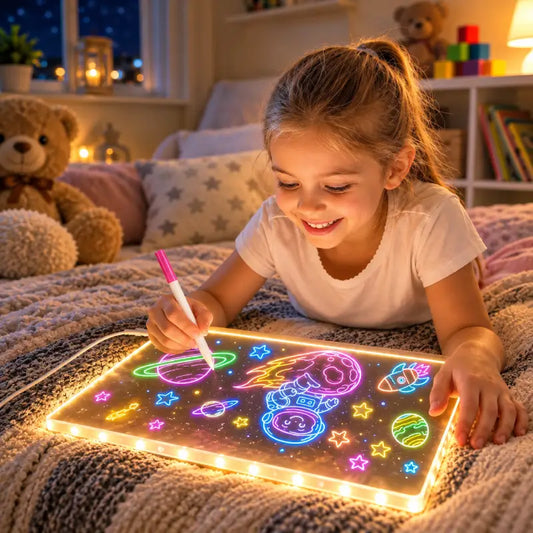 Ardoise-magique-Lumineuse-cadeau-fille-7-ans