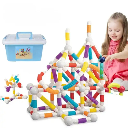 Bloc-de-Construction-Magnetique-Montessori-cadeau-fille-3-ans