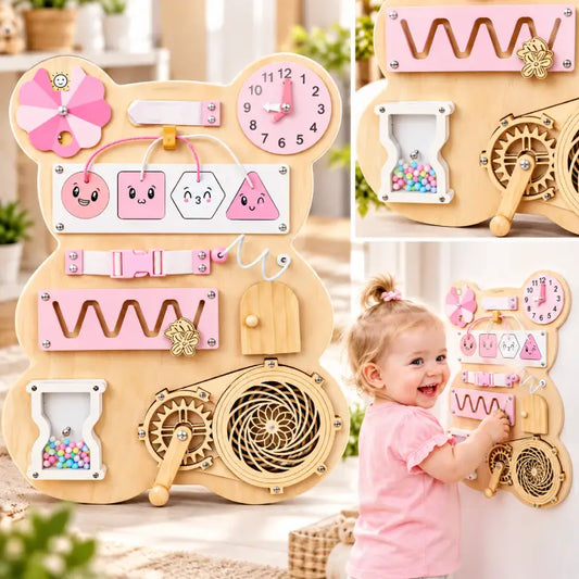 Busy-Board-Mural-Ours-Planche-Montessori