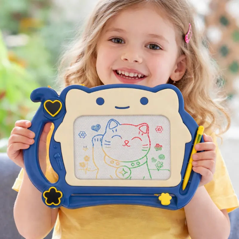 Ardoise Magique Enfant Chat Effaçable