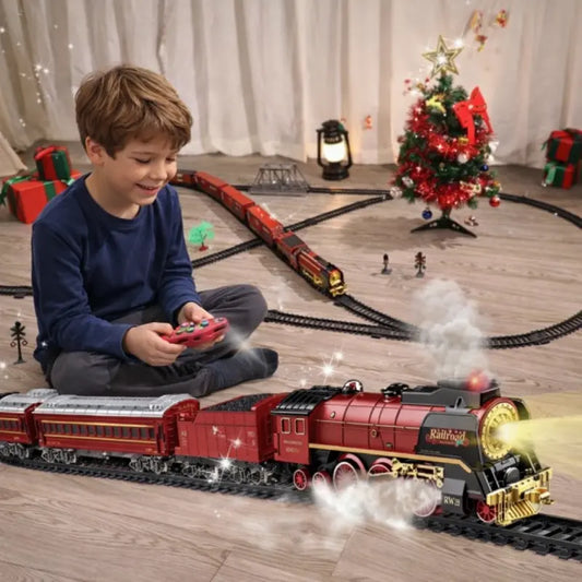 Circuit Train Noel Electrique et Télécommandé