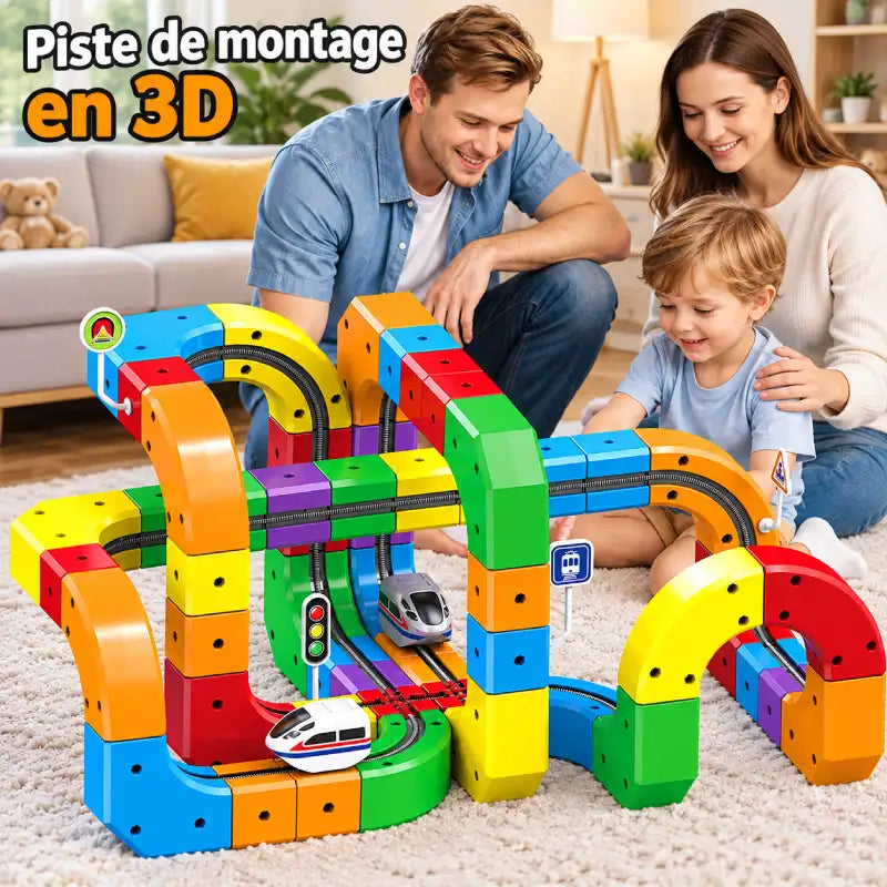 Circuit Train Electrique Enfant Magnétique