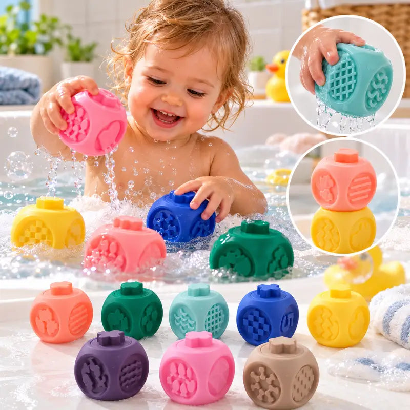 Cube Bébé à Empiler | CoussinGonflable™