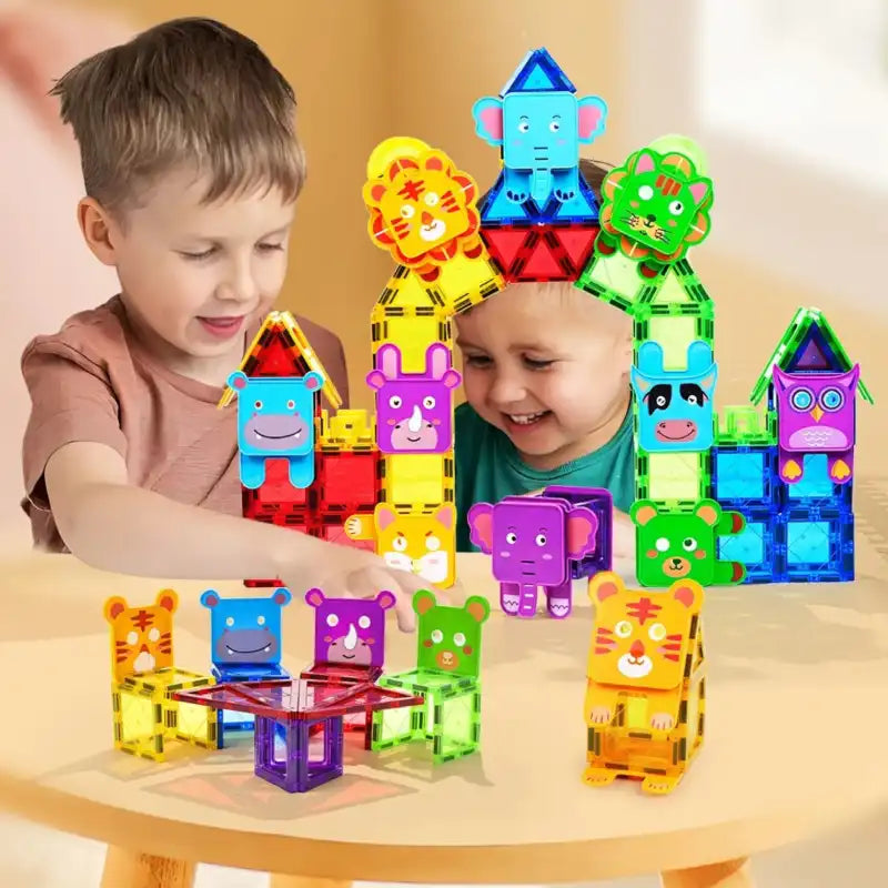 Jeu-de-Construction-Aimante-Animaux-garcon-2-ans