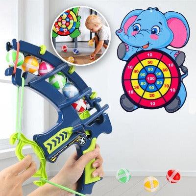 Jeu de fléchettes à scratch enfant - Cible ronde velcro balles Jeu de fléchettes à scratch enfant - Cible ronde velcro balles