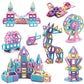 Jouet-de-Construction-Aimante-3D-rose-fille-3-ans