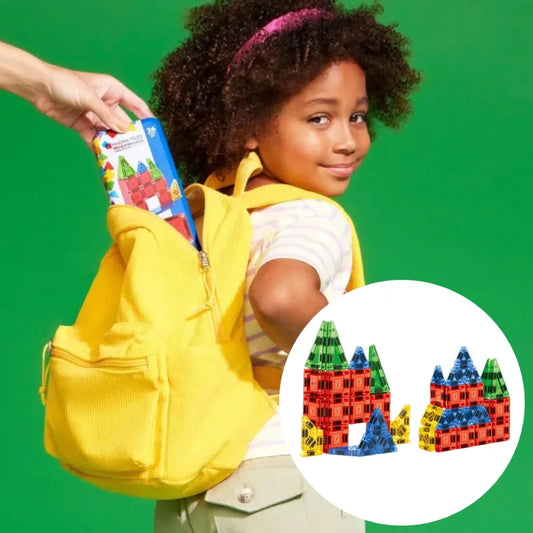 Jouet de construction magnétique enfant Portable