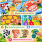 Livre Busy Board Tissu Couleurs et Chiffres