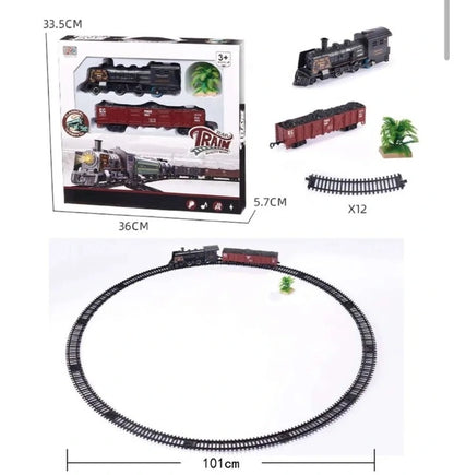 Circuit Electrique Train Jouet Lumineux