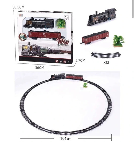 Circuit Electrique Train Jouet Lumineux