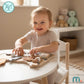 MONTESSORI DINOSAUR BUSY BOARD EN BOIS