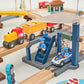 Grand Circuit Bois Enfant Aimanté