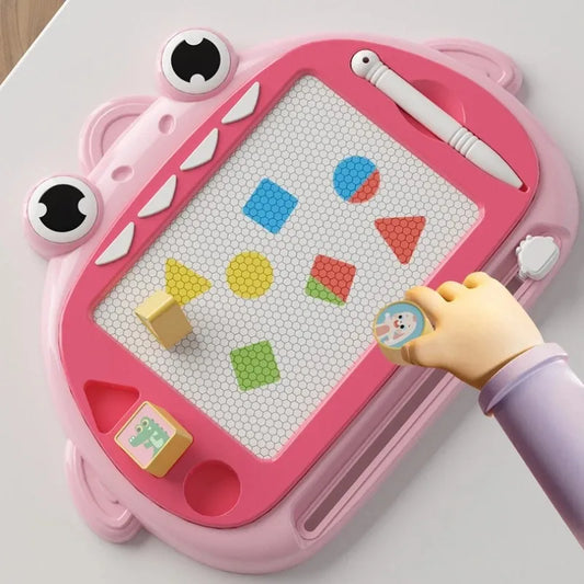 Ardoise Magique en Couleur Requin Cartoon