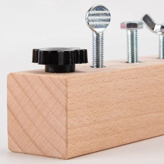 Jeux Visser Devisser Bois avec Ecrous