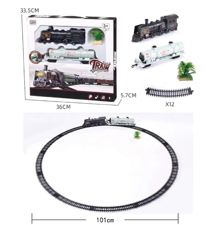 Circuit Electrique Train Jouet Lumineux