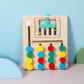 Puzzle Coulissant Bois Couleurs Logiques