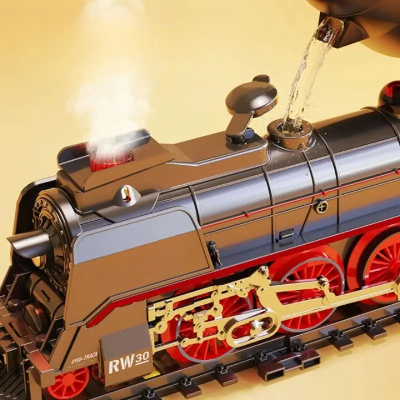 Circuit Train Electrique Jouet avec Telecommande et Lumière