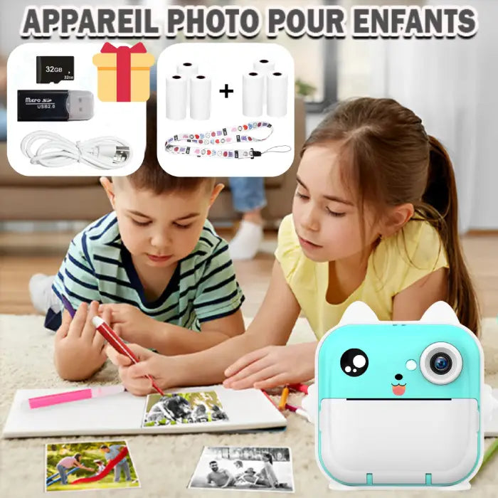 appareil-photo-imprimante-enfant-dessin