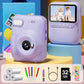 appareil-photo-instantane-enfant-avec-grand-ecran-violet