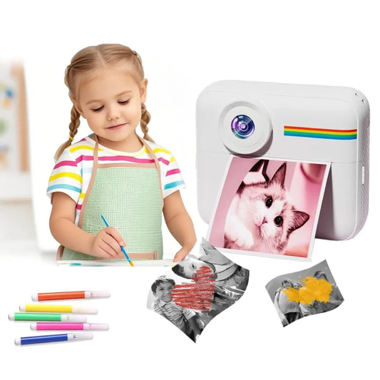 appareil-photo-qui-imprime-enfant-avec-filtres-fond-blanc