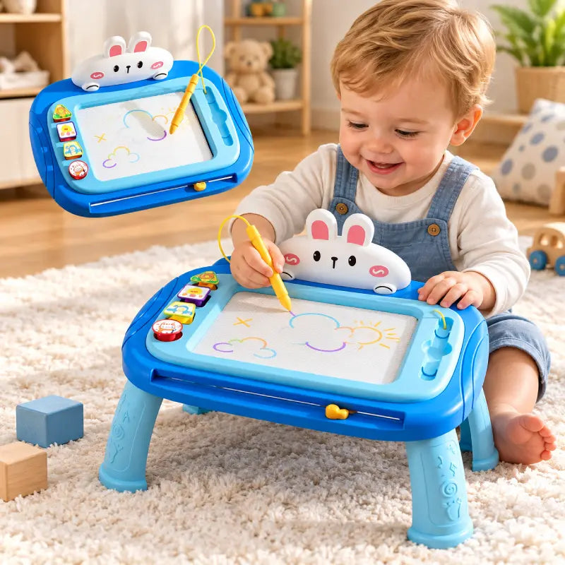 ardoise-magique-pour-bebe-sur-pied-lapin