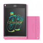 ardoise-magique-tablette-lcd-reutilisable-enfant-rose-en-couleur-fond-blanc