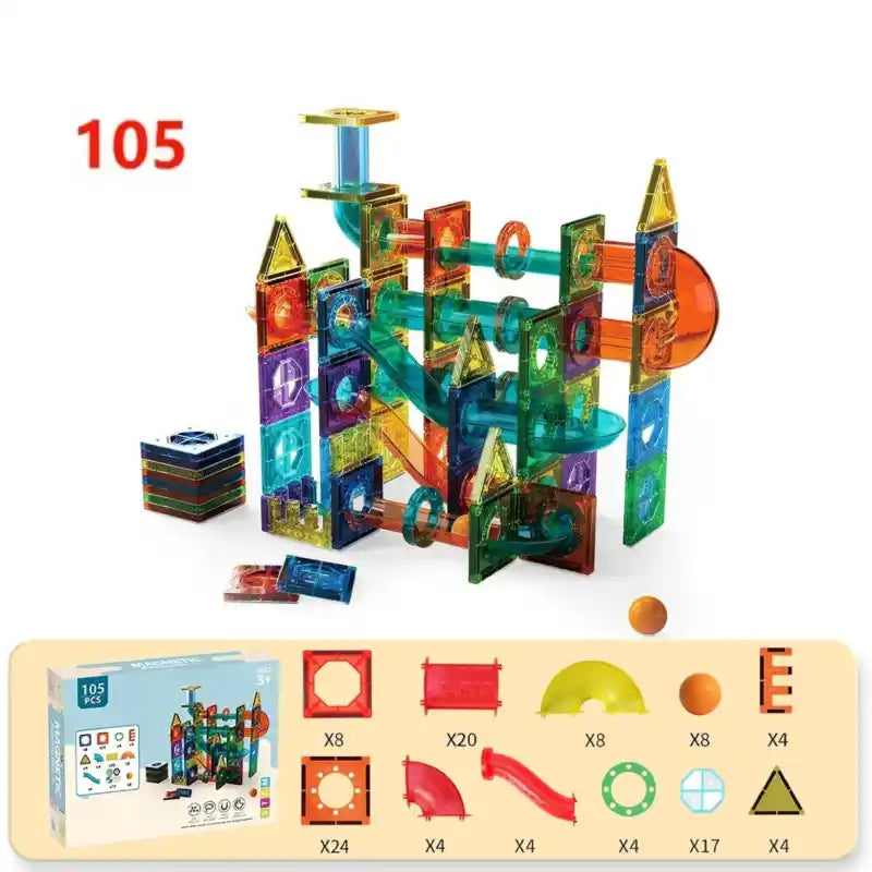 Circuit Bille Magnetique à Construire 3D