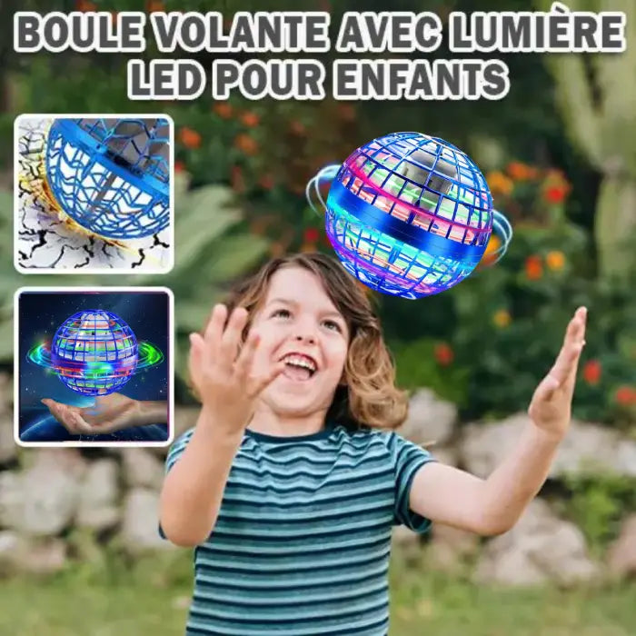 boule-volante-lumineuse-bleu