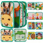 Busy Board Livre en Tissu Vache Montessori