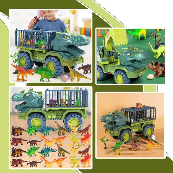 Jouets De Dinosaure Camion Transporteur Avec Jeu De Rangement Pour Jouets De Dinosaure Camion Transporteur Avec Jeu De Rangement Pour