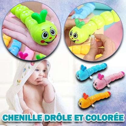chenille-bebe-jouet-colore