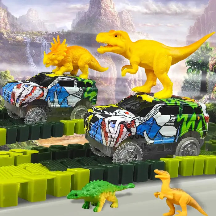 circuit-voiture-electrique-dinosaure-parc