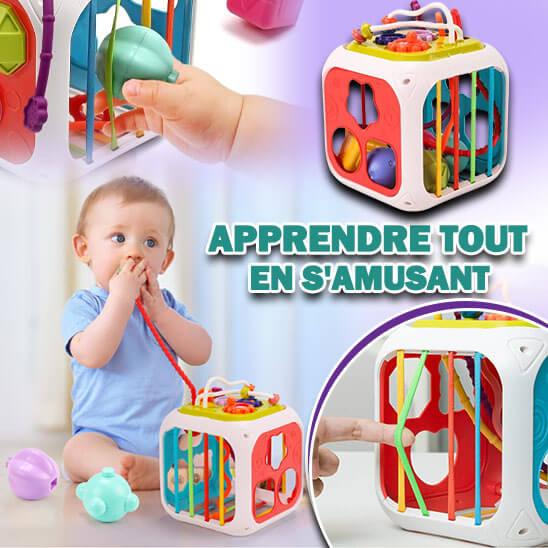 Jouet D'Activites Avec Pince en velours blanc - Puériculture & Eveil bébé Jouet D'Activites Avec Pince en velours blanc - Puériculture & Eveil bébé