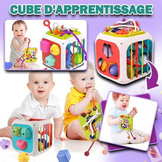 Cube d'activité bébé 8 en 1 en bois Busy Board Montessori jouet éducatif sensoriel Cube d'activité bébé 8 en 1 en bois Busy Board Montessori jouet éducatif sensoriel
