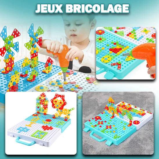 Jeu Mosaique Enfant, (237 Pcs) 3D Jeu de Construction, Educatif Cadeau Jeu Mosaique Enfant, (237 Pcs) 3D Jeu de Construction, Educatif Cadeau