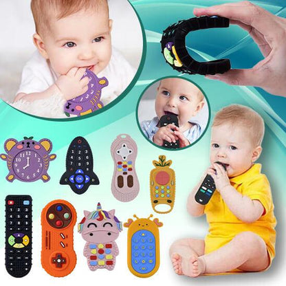 jouet-bebe-telecommande-orange
