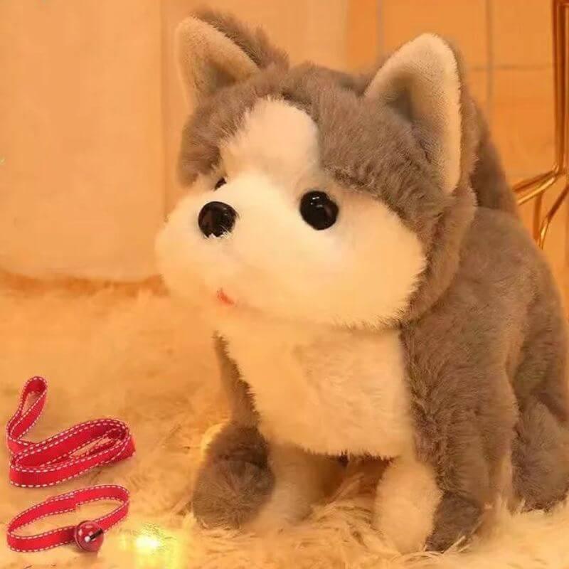 Marsjoy Jouet Pour Chien Husky Qui Marche Et Aboie Avec Laisse De C Robot Realiste A Queue Qui Remue Danse Musicale Amz B Marsjoy Jouet Pour Chien Husky Qui Marche Et Aboie Avec Laisse De C Robot Realiste A Queue Qui Remue Danse Musicale Amz B