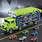 jouets-camion-transporteur-de-voitures-avec-circuit-voiture-vert