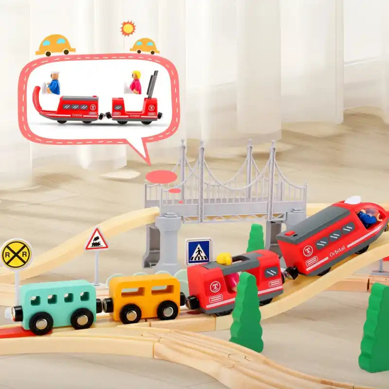 lot-Train-Electrique-Circuit-Bois-Montessori-bebe-garcon-18-mois