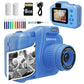 lot-appareil-photo-garcon-3-4-5-ans-bleu-fond-blanc
