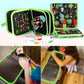 lot_Cahier_Ardoise_Effacable_avec_Rangement_et_Planche_Reproductible_vert