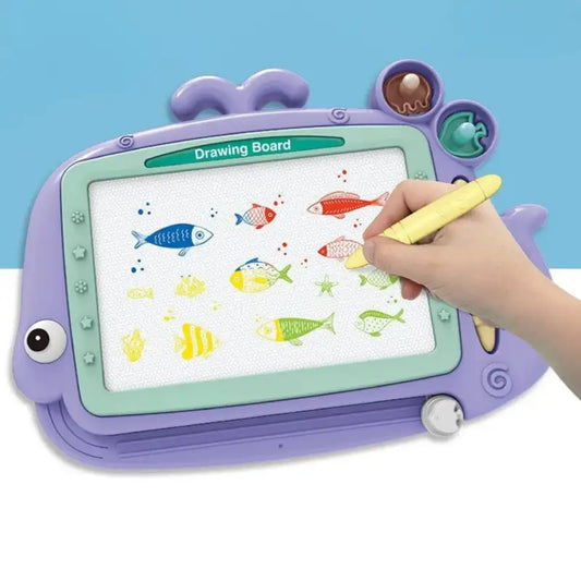 meilleur ardoise magique enfant multicolore magnétique violet         