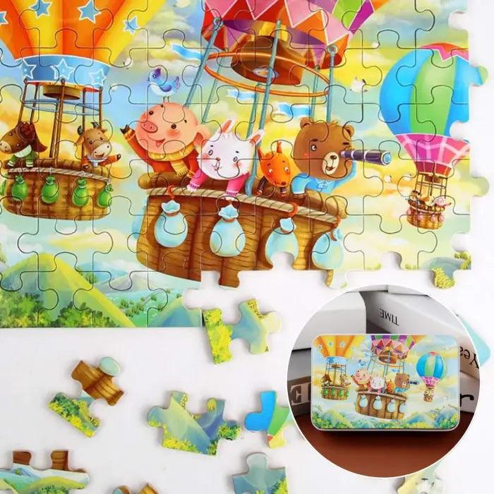 Educa Perroquets sous les tropiques - 500 pièces de puzzle - Puzzles123 Educa Perroquets sous les tropiques - 500 pièces de puzzle - Puzzles123