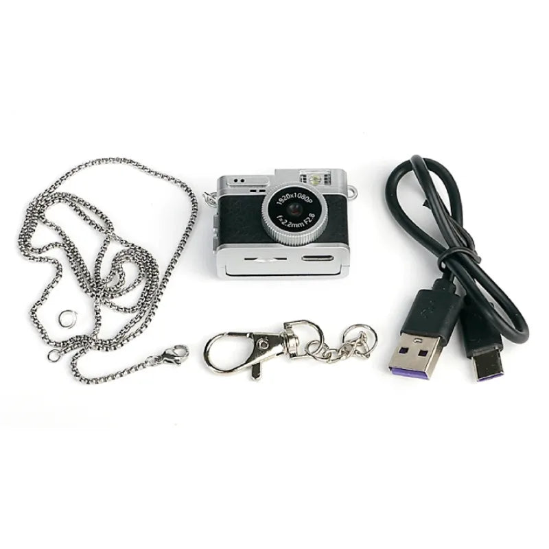 petit-Appareil-Photo-Porte-Clé-Retro-Numerique-noir