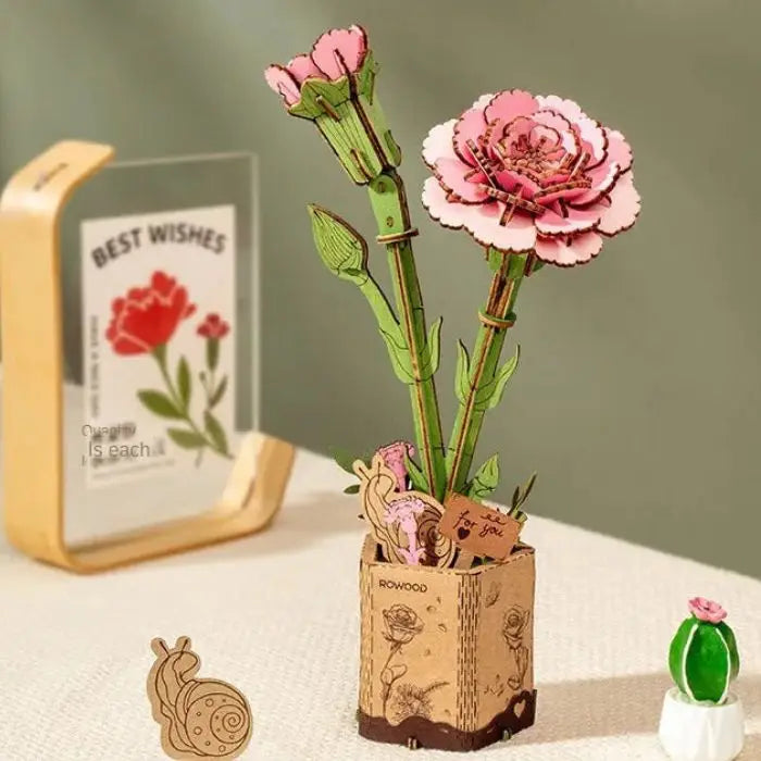 puzzle-3d-fleur-rose