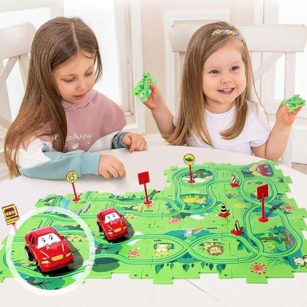 Puzzle Circuit Voiture éducatif Jeu De Construction Puzzle Circuit Voiture Éducatif STEM Pour Enfants 3 Ans Puzzle Circuit Voiture éducatif Jeu De Construction Puzzle Circuit Voiture Éducatif STEM Pour Enfants 3 Ans