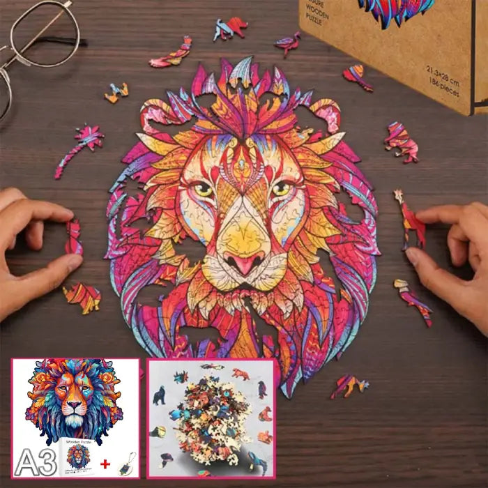 puzzles-animaux-en-bois-lion